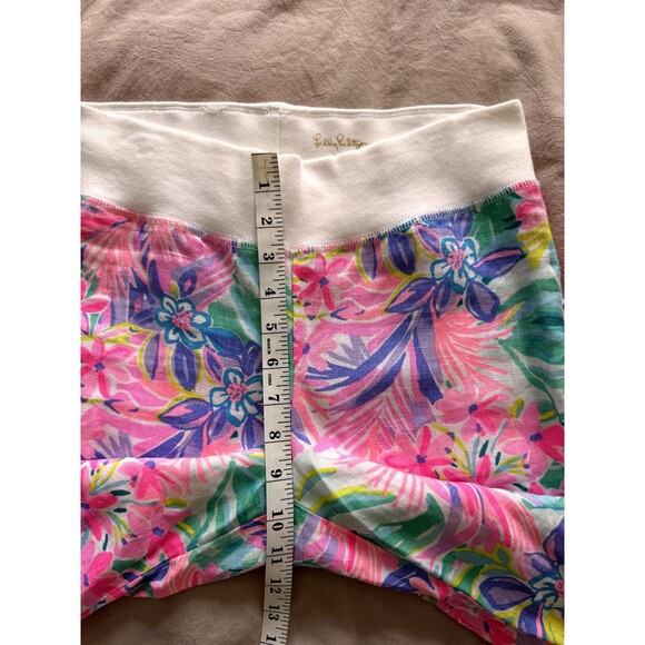 NWT Lilly Pulitzer Womens XS Beach Palazzo Pants Pink It Was All A Dream Linen - Picture 6 of 8